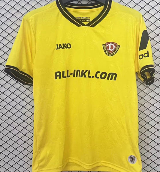 Jersey 2025/26 Dynamo Dresden Hoem Especial Manga corta Versión Fan