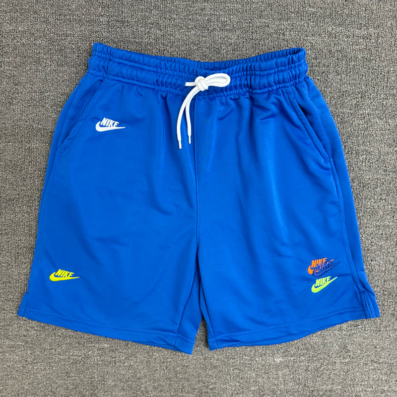 2025 nk fancy  embroidered multicolor logo casual especial versión fan shorts/ pantalones