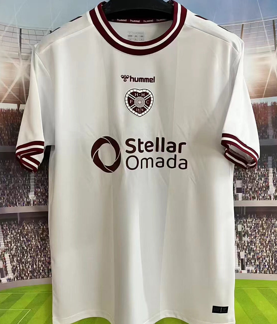 jersey 2026/27 hearts visitante manga corta versión fan