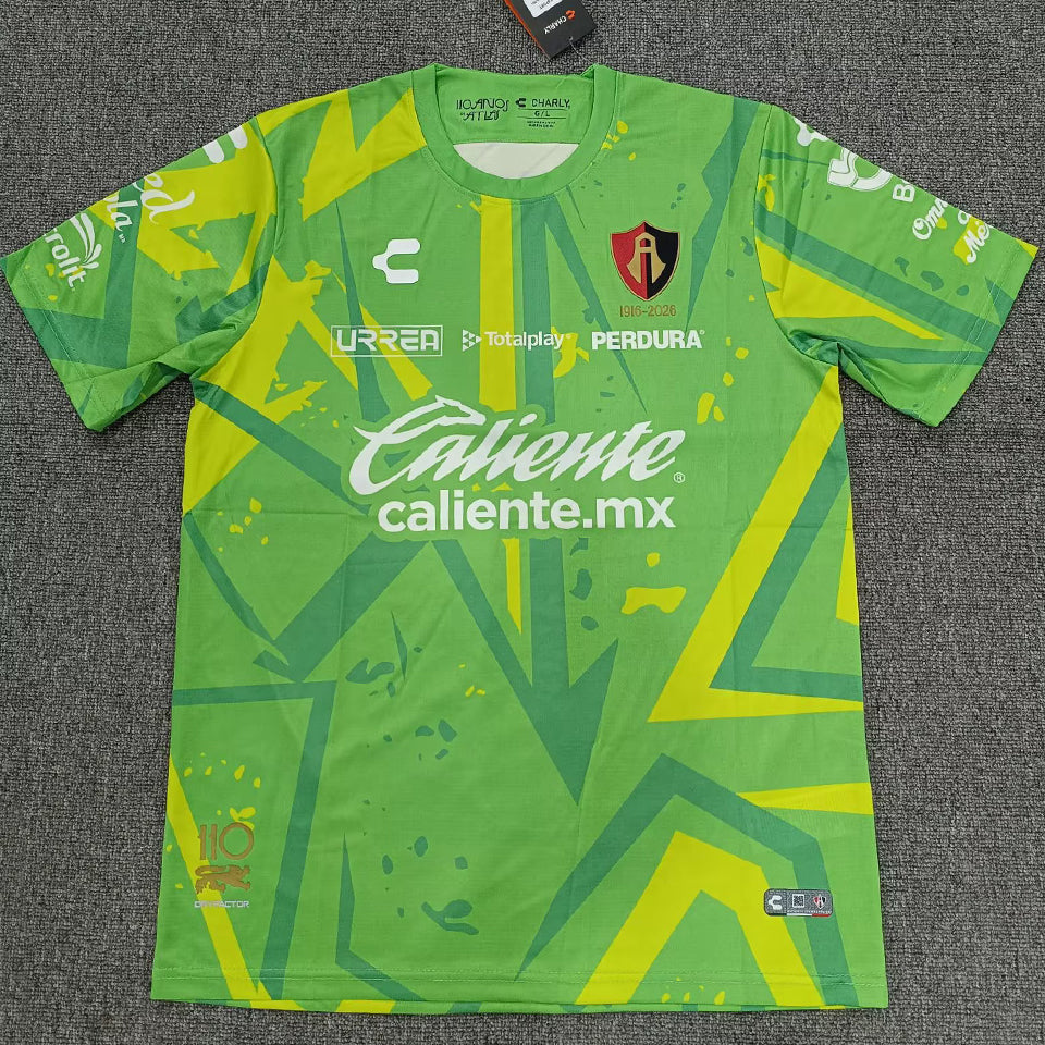 jersey 2026/27 atlas especial manga corta versión fan