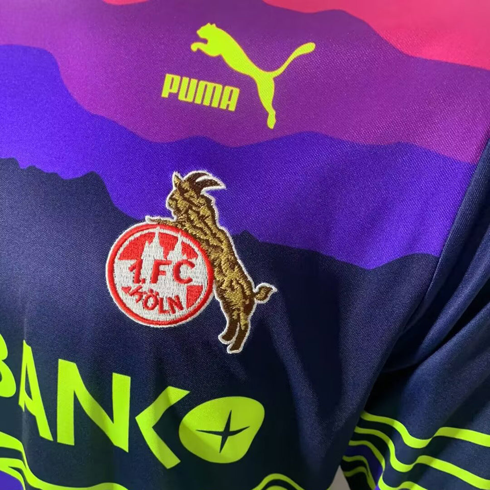 jersey 1991/1992 1. fc koln portero manga larga versión fan retro