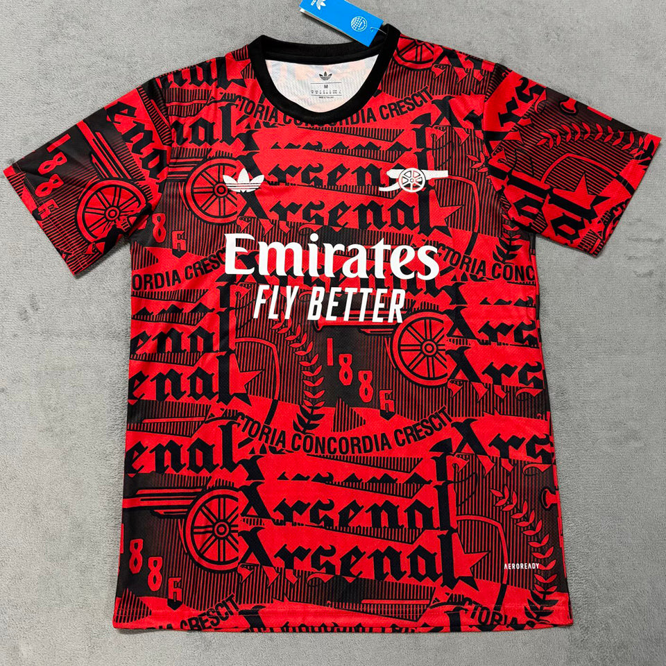 jersey 2025/26 arsenal especial manga corta versión fan
