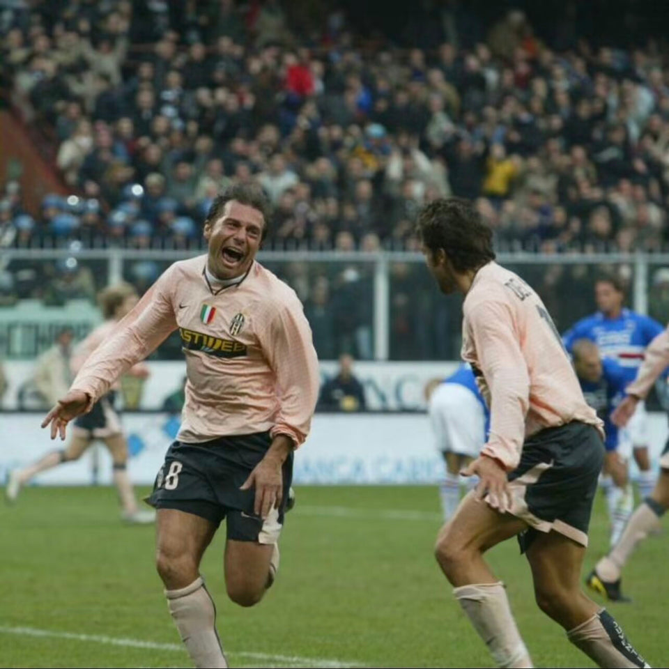 Jersey 2003/04 Juventus Tercero Manga corta Versión Fan Retro