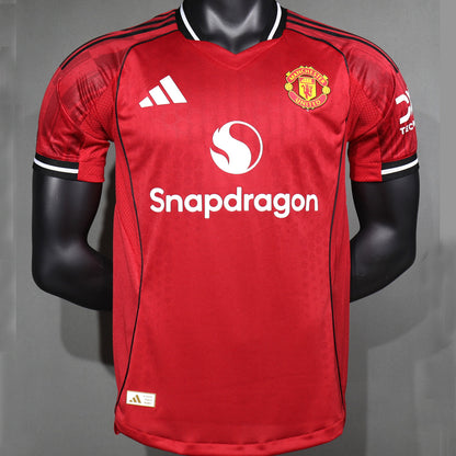 Jersey 2025/26 Manchester United Local Manga corta Versión Jugador