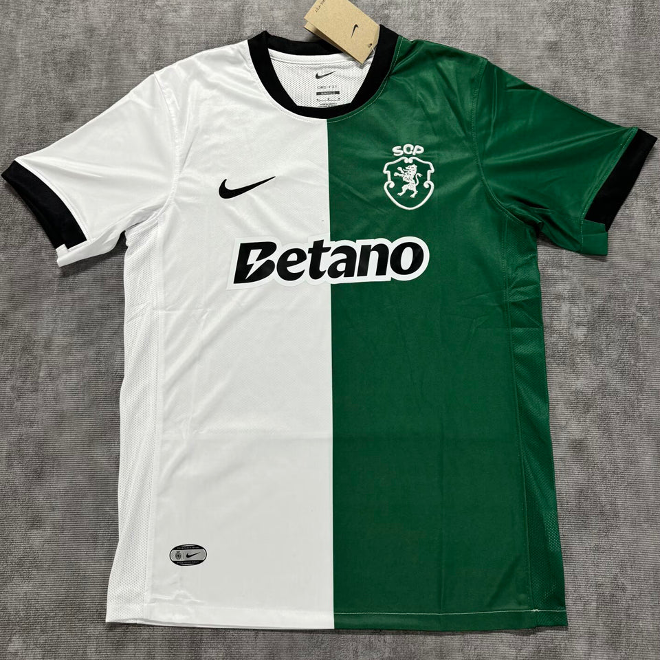 jersey 2025/26 sporting lisbon especial manga corta versión fan