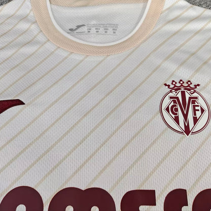 Jersey 2025/26 Villarreal Visitante Manga corta Versión Fan