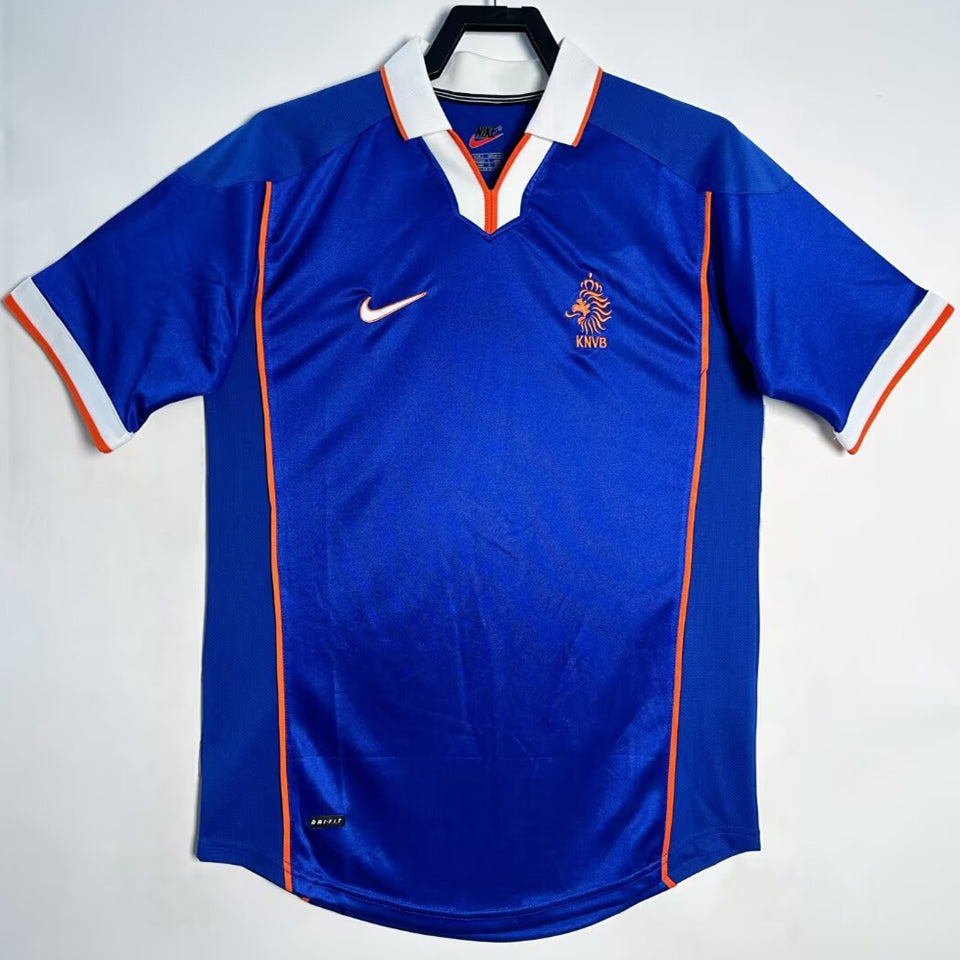 1998 holanda visitante versión fan selecciones retro