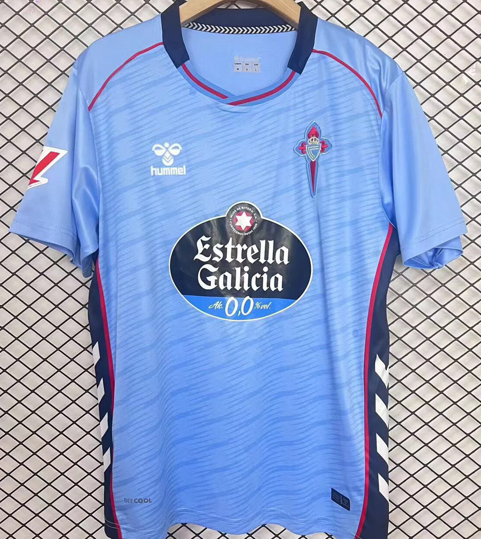 jersey 2025/26 celta local manga corta versión fan
