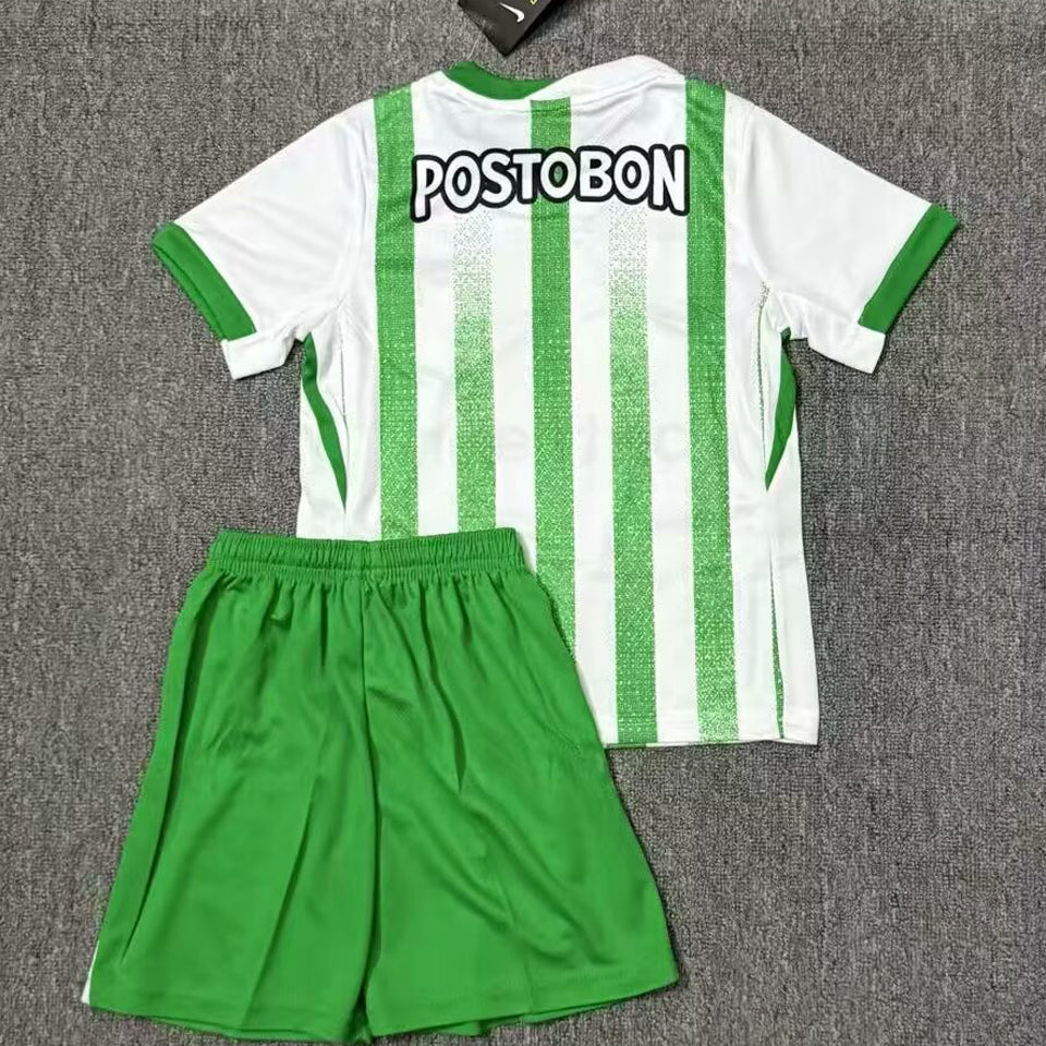 Jersey 2025/26 Atletico Nacional Local Manga corta Niño