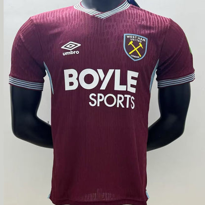 Jersey 2025/26 West Ham Local Manga corta Versión Jugador