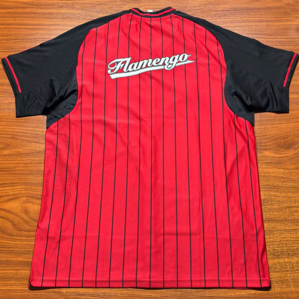 jersey 2025/26 flamengo especial manga corta versión fan