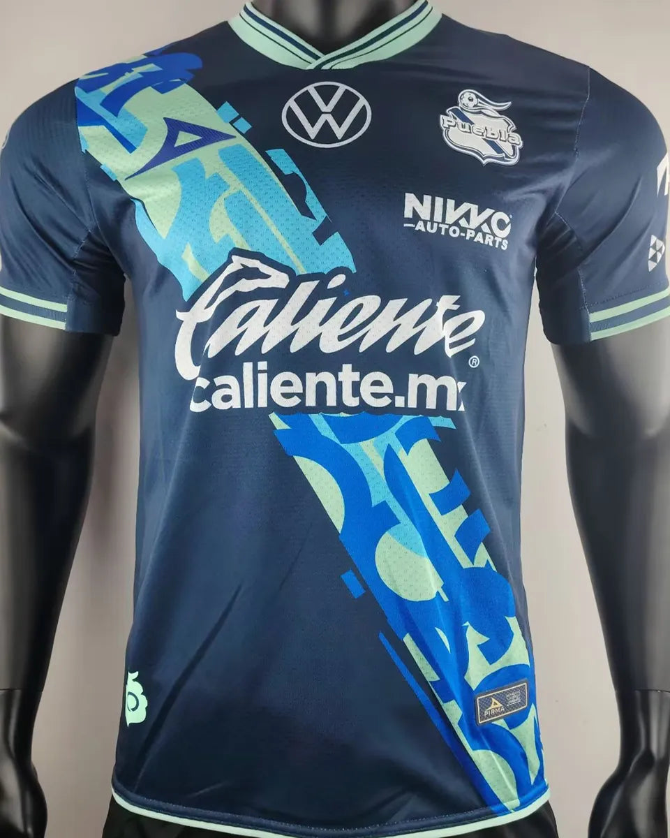 Jersey 2024/25 Puebla FC Visitante Manga corta Versión Jugador