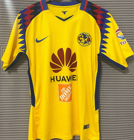 Jersey 2018 Club America Local Manga corta Versión Fan Retro