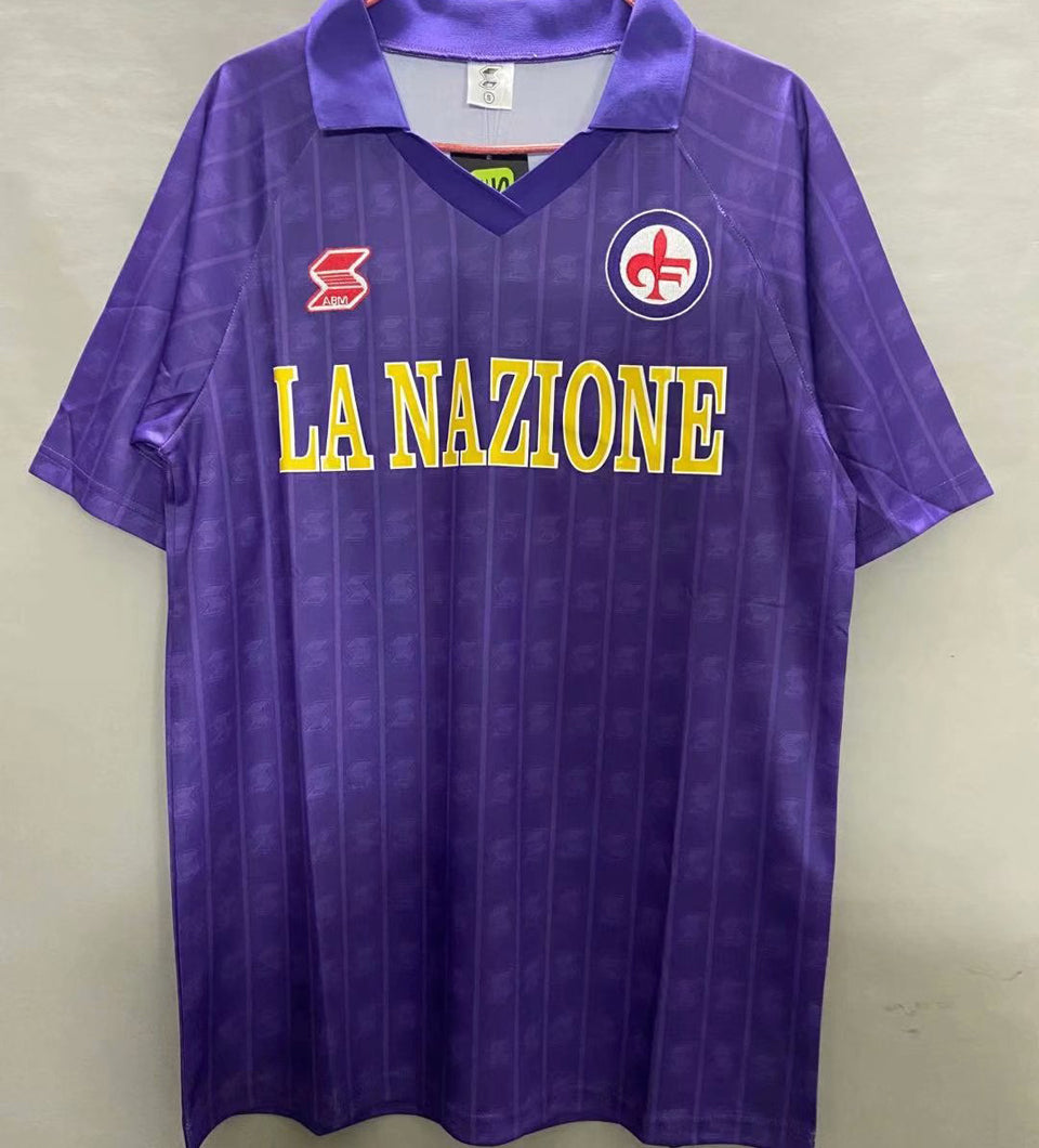 jersey 1989/90 acf fc local manga corta versión fan retro