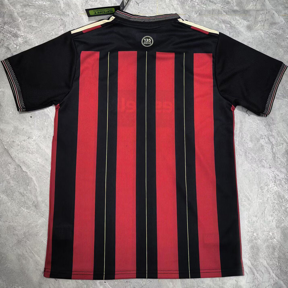 jersey 2025/26 bohemians fc local manga corta versión fan