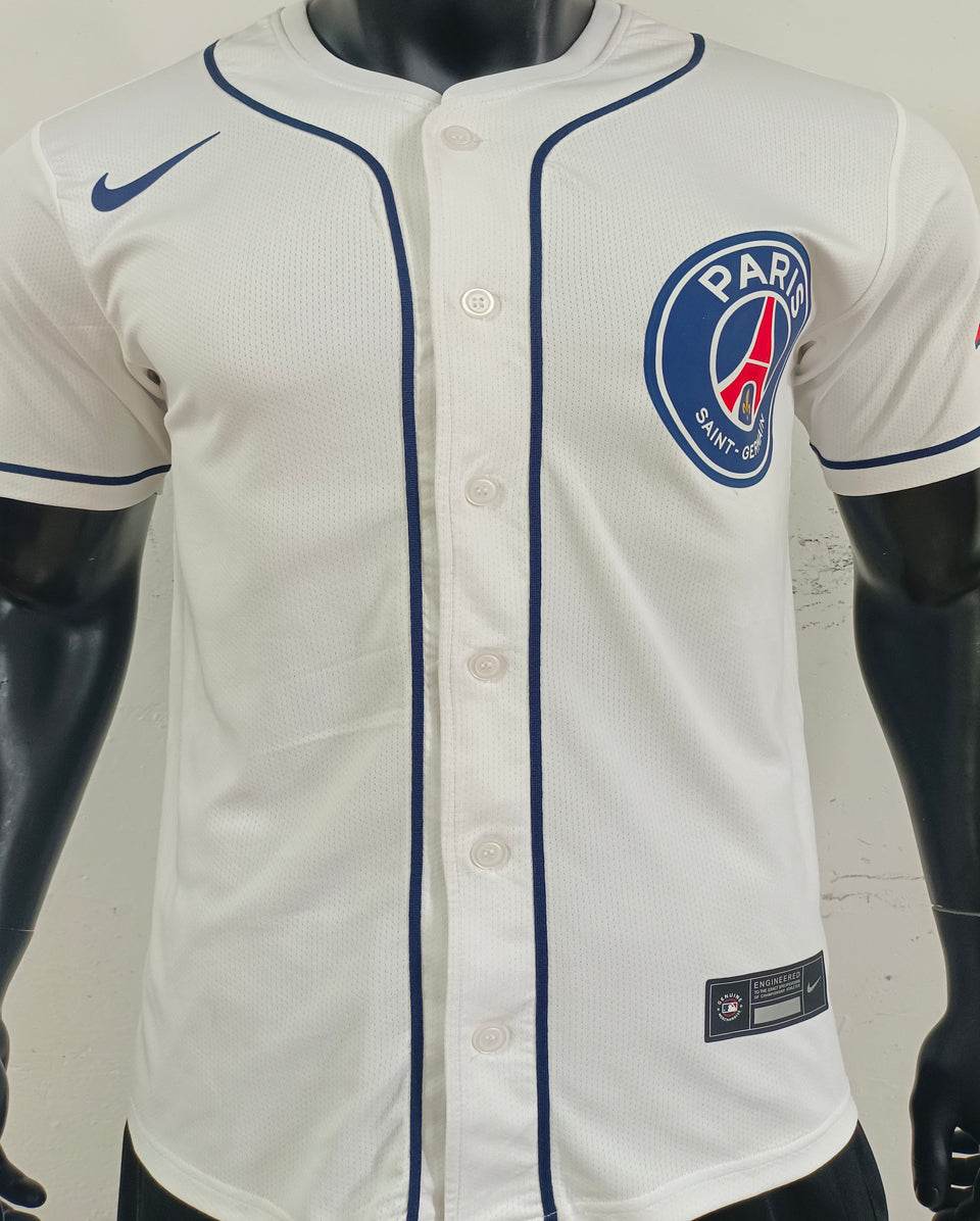 jersey 2025/26 psg  baseball especial manga corta versión jugador