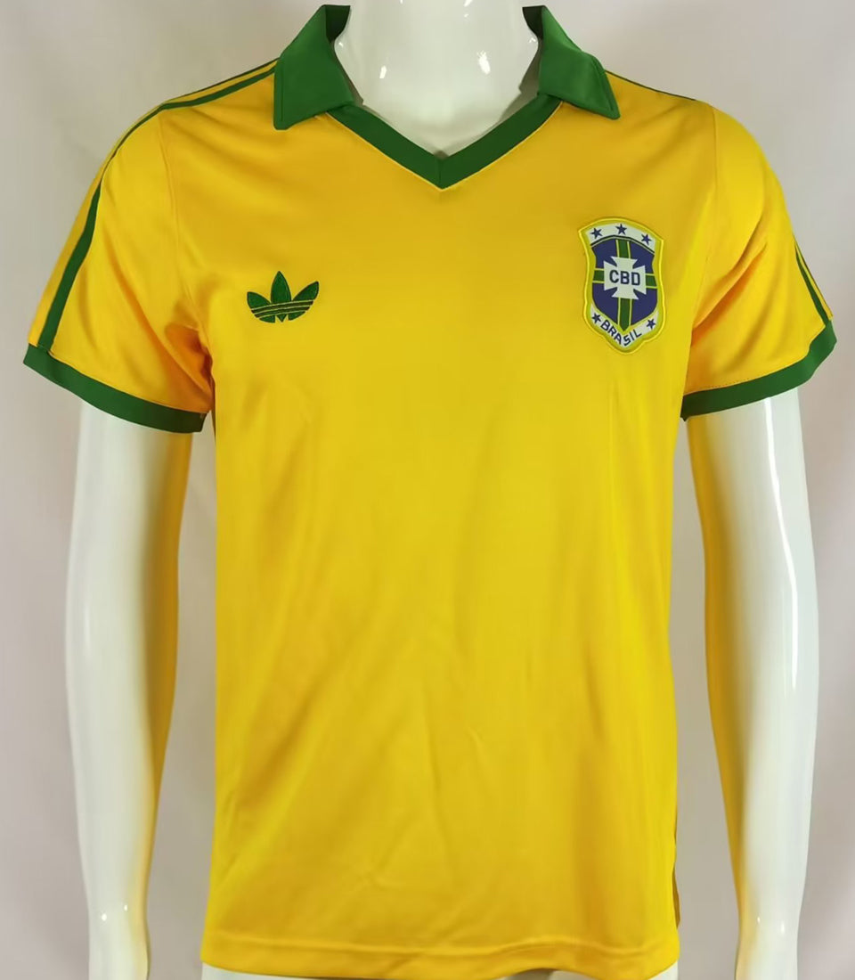 1977 brasil local versión fan selecciones retro