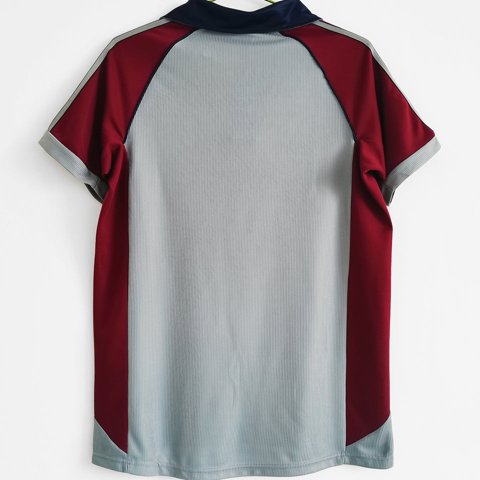 jersey 1998/1999 bayern munich visitante manga corta versión fan retro