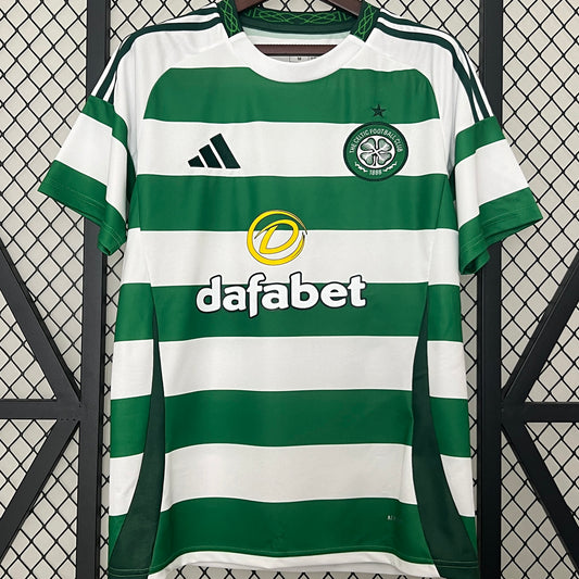 Jersey 2024/25 Celtic Local Manga corta Versión Fan