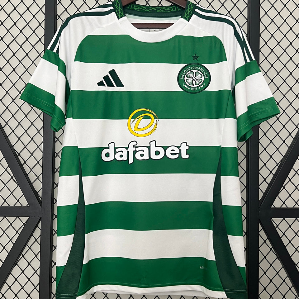 Jersey 2024/25 Celtic Local Manga corta Versión Fan