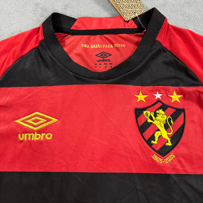 Jersey 2025/26 Sport Recife Local Manga corta Versión Fan