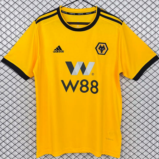 Jersey 2018/2019 Wolves Local Manga corta Versión Fan Retro