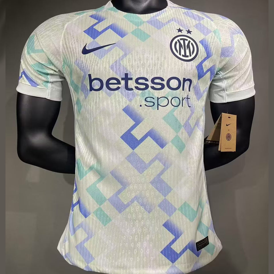 jersey 2025/26 inter milan visitante manga corta versión jugador