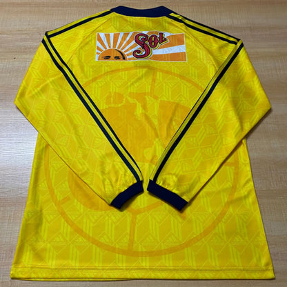 Jersey 1998/99 Club America Local Manga larga Versión Fan Retro