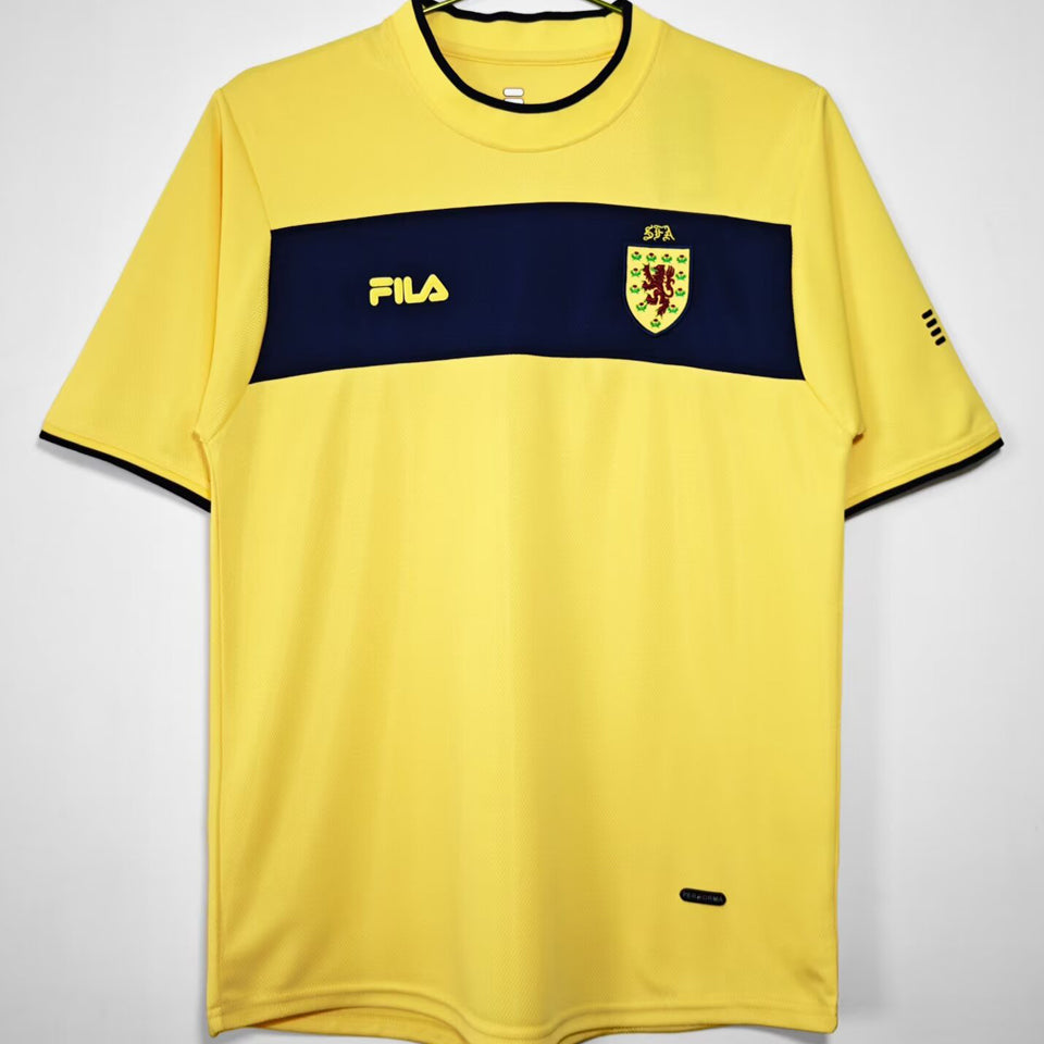 2002 Scotland Visitante Versión Fan Selecciones Retro