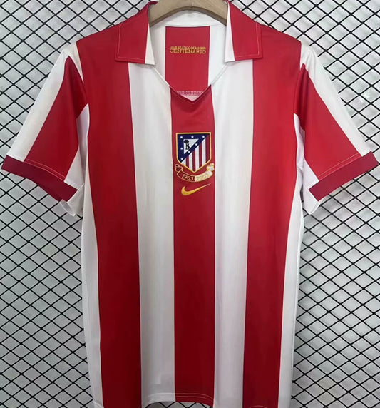 Jersey 2003 Atletico de Madrid Especial Manga corta Versión Fan Retro