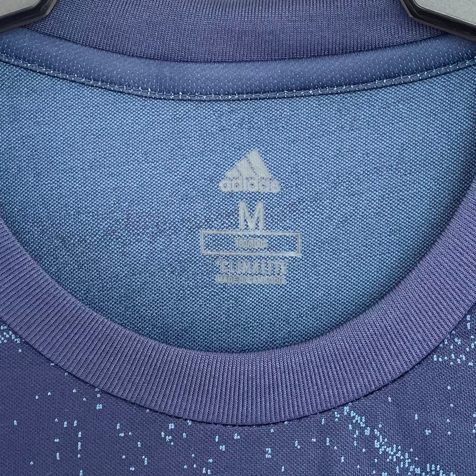 jersey 2019/20 real madrid visitante manga corta versión fan retro