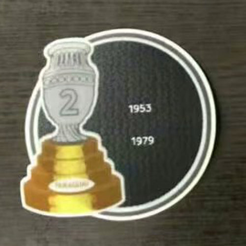 1953 copa américa patch copa 1953 parches/letras
