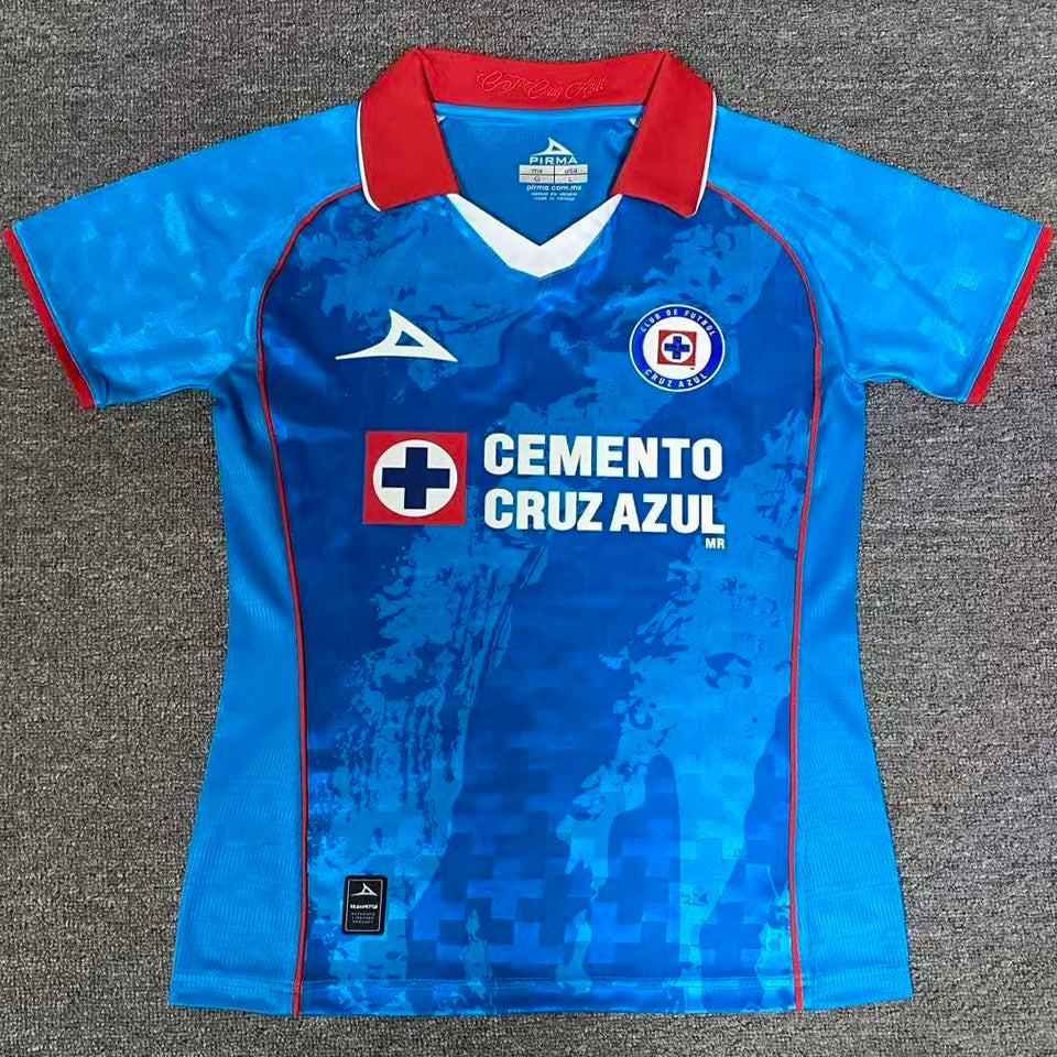 jersey 2026 cruz azul local manga corta mujer