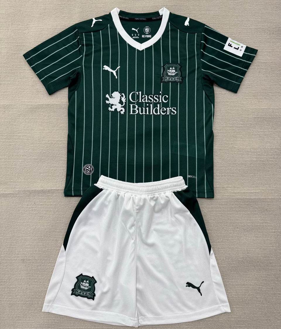 jersey 2026/27 plymouth local manga corta niño