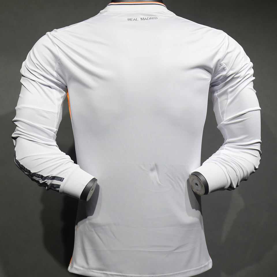 Jersey 2013/14 Real Madrid Local Manga larga Versión Jugador Retro