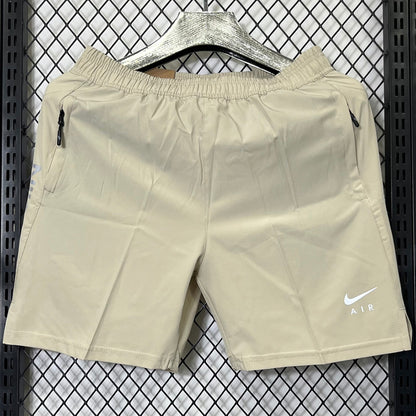 2025 AIR Beige Casual Especial Versión Fan Shorts/ Pantalones