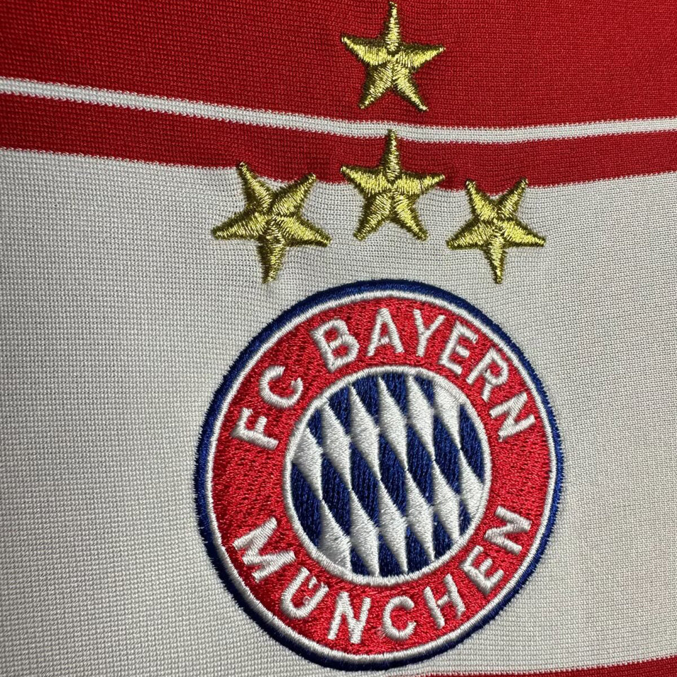 Jersey 2007/08 Bayern Munich Local Manga corta Versión Fan Retro