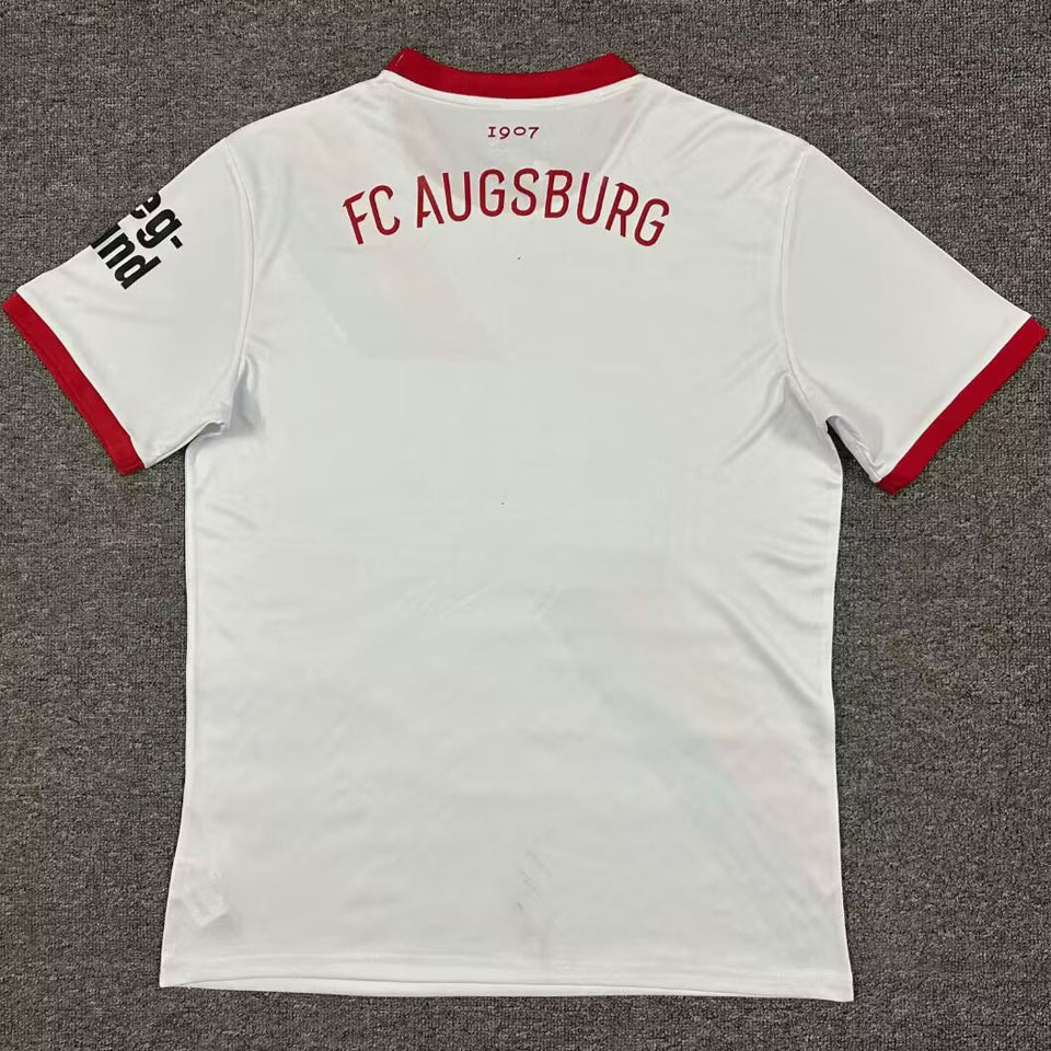 Jersey 2025/26 FC Augsburg Local Manga corta Versión Fan