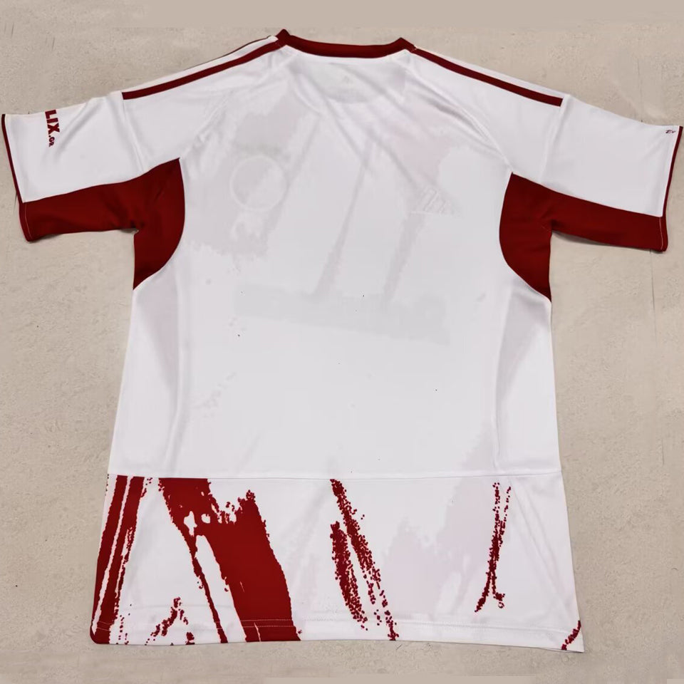 Jersey 2025/26 Olympiacos Visitante Manga corta Versión Fan