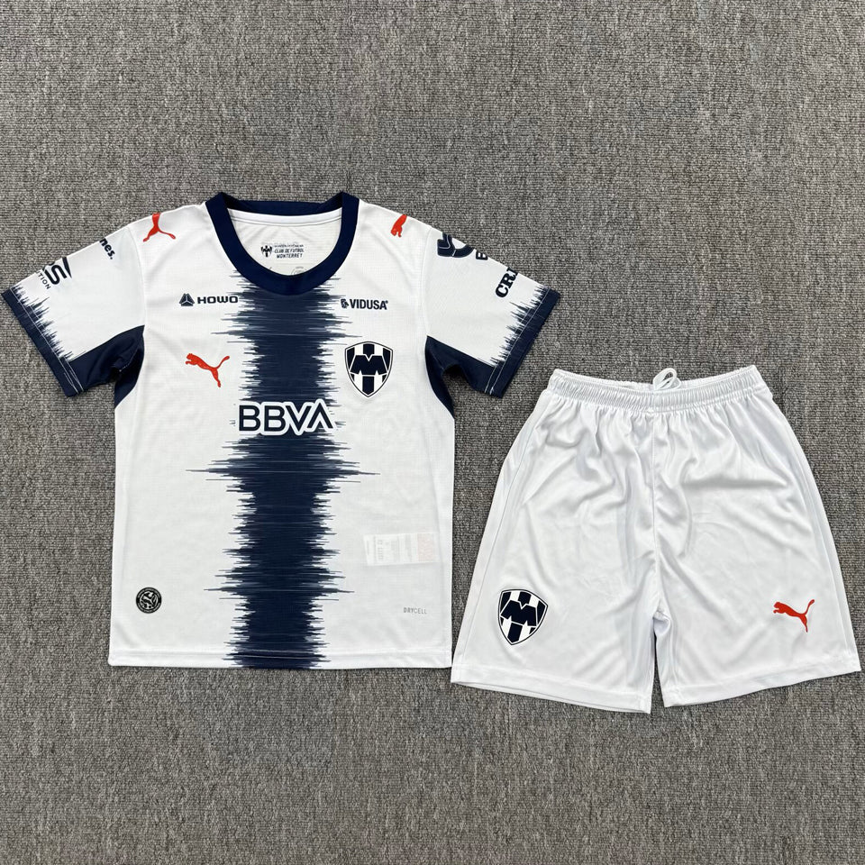 jersey 2026/27 monterrey visitante manga corta niño