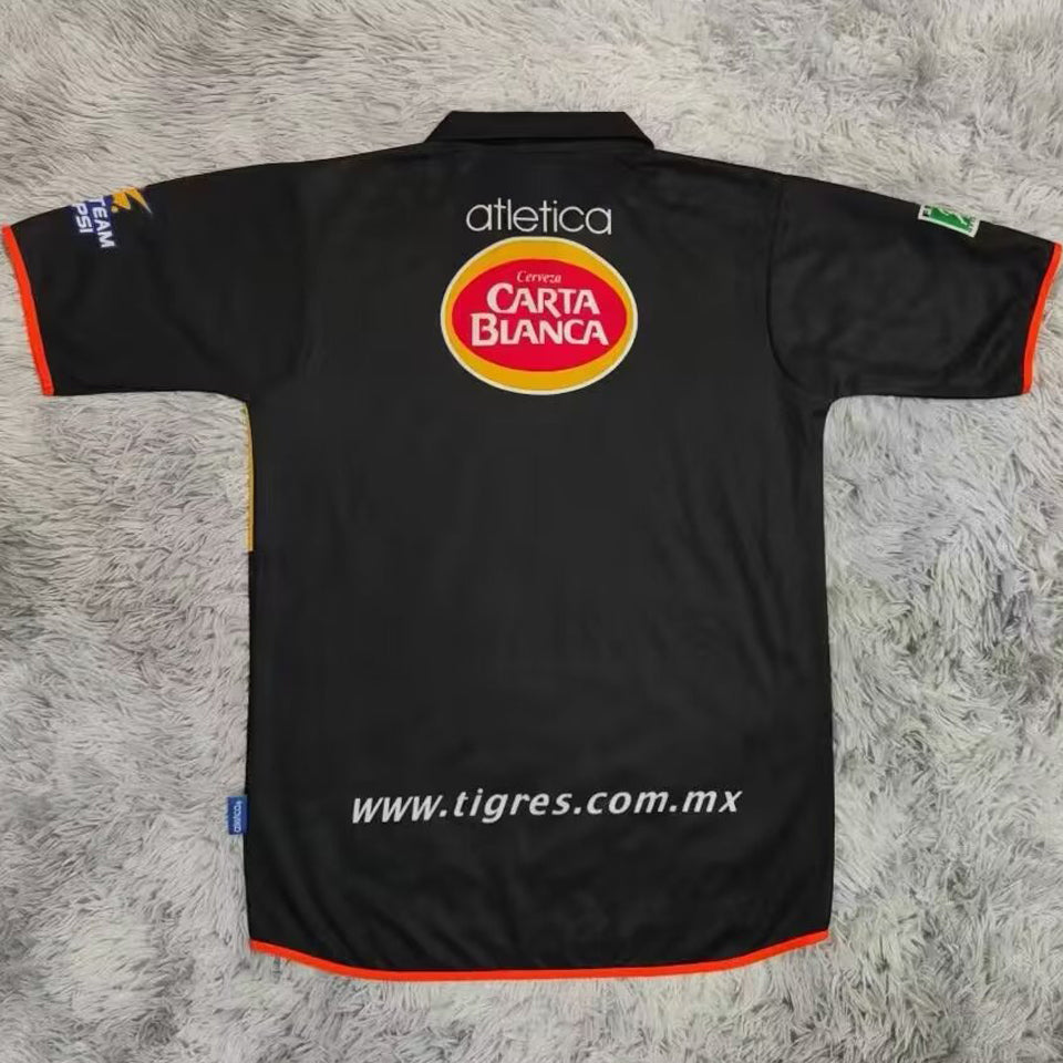 jersey 2003/04 tigres visitante manga corta versión fan retro