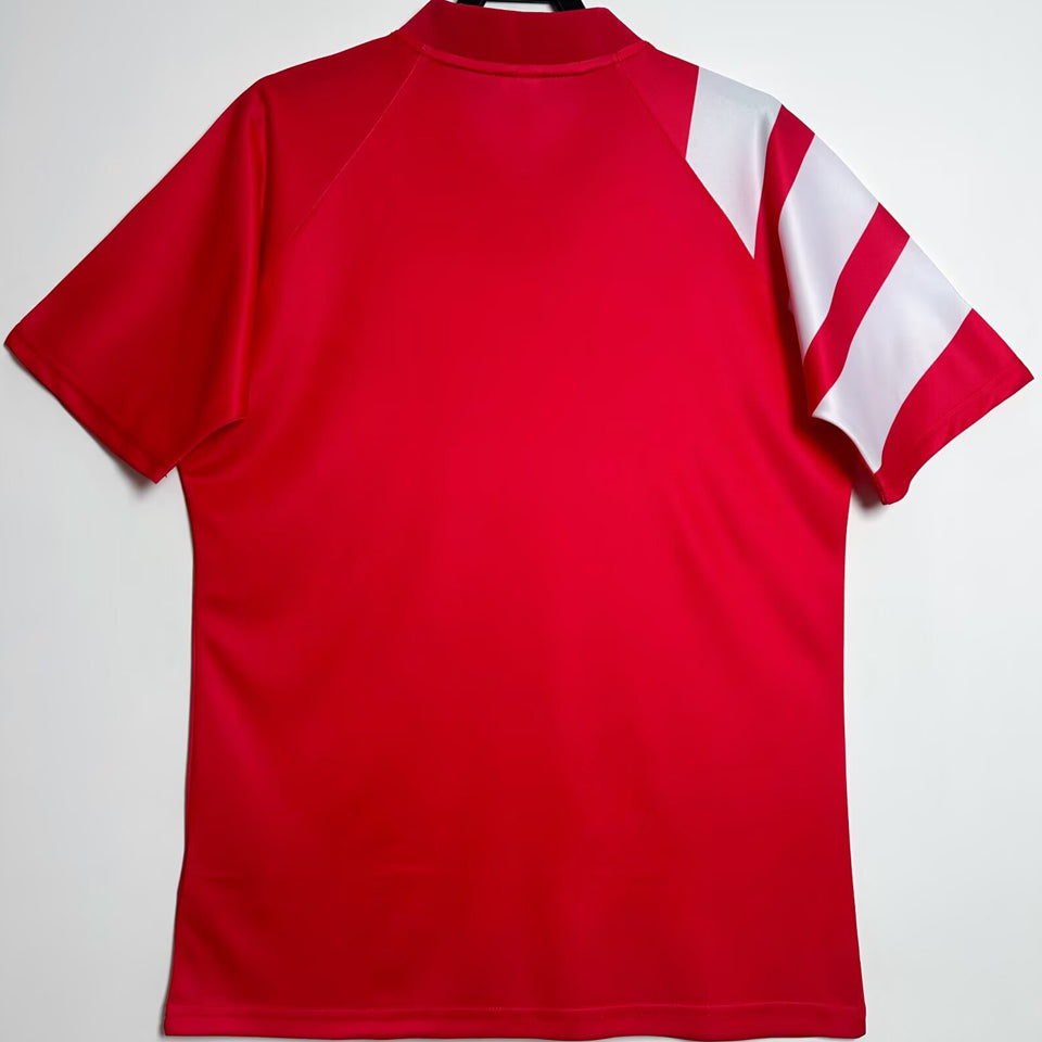 Jersey 1991/92 Liverpool Local Manga corta Versión Fan Retro