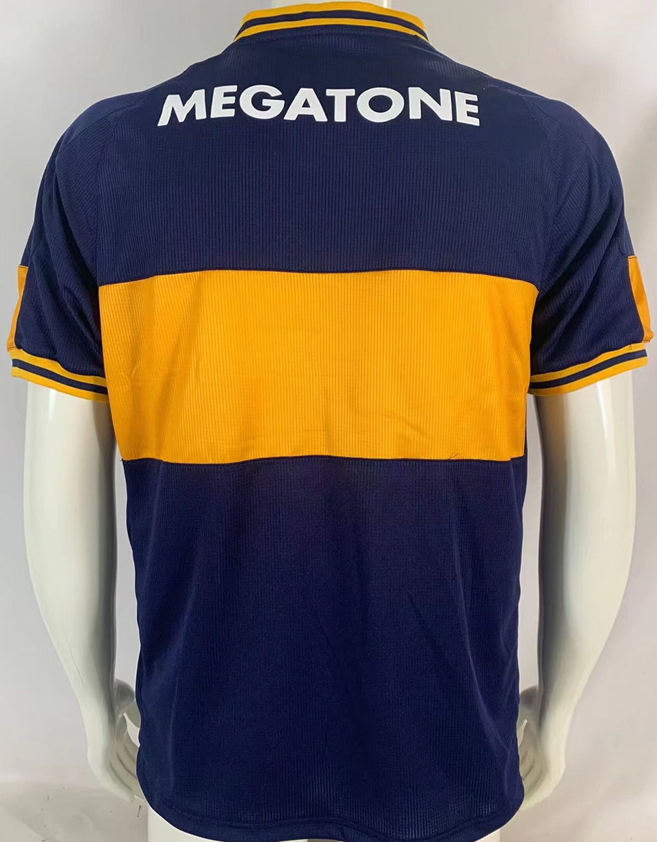 jersey 2006/07 boca local manga corta versión fan retro