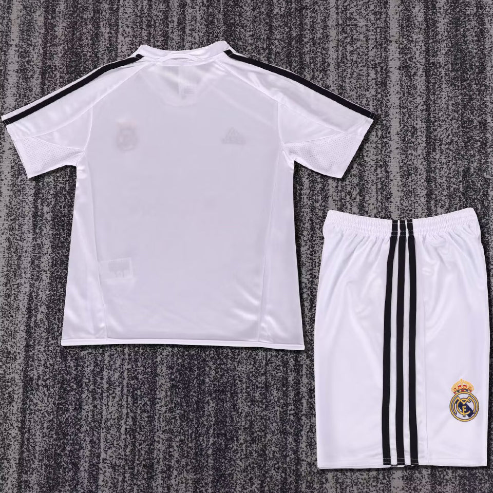 Jersey 2004/05 Real Madrid Local Manga corta Niño Retro