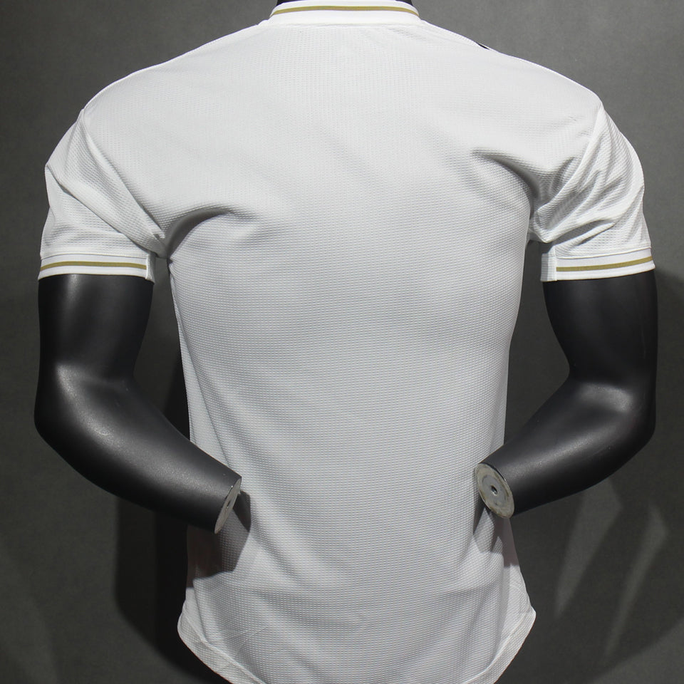 jersey 2019/20 real madrid local manga corta versión jugador retro