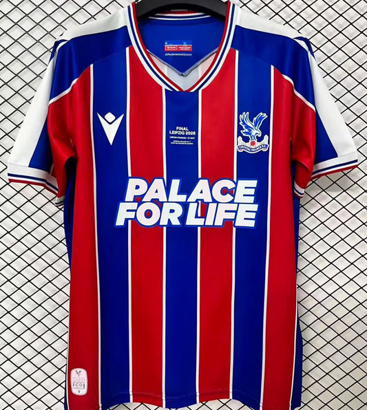Jersey 2025/26 Crystal Palace Local Manga corta Versión Fan