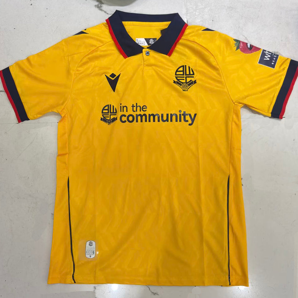 jersey 2026/27 bolton wanderers tercero manga corta versión fan