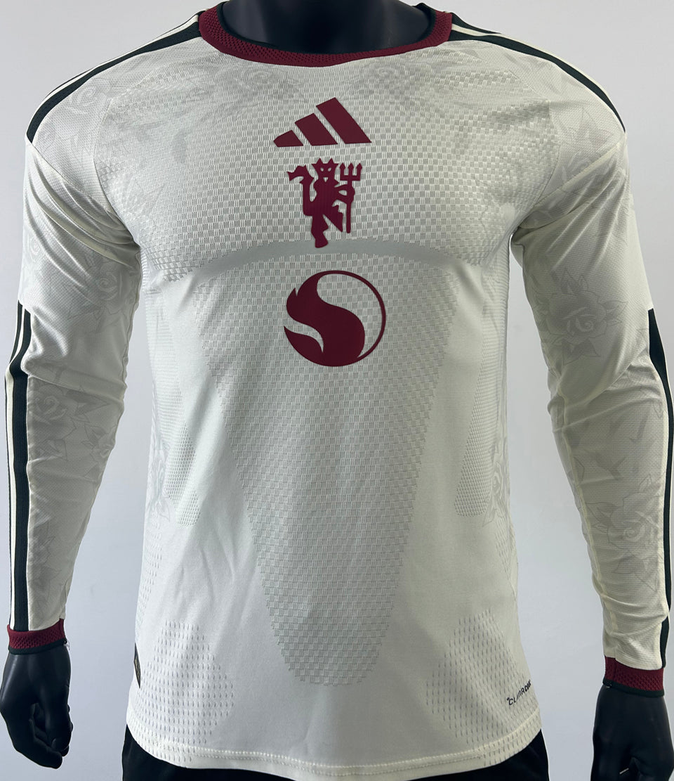 jersey 2026/27 manchester united tercero manga larga versión jugador