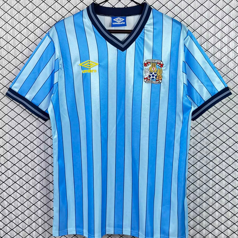 jersey 1983/1984 coventry city local manga corta versión fan retro