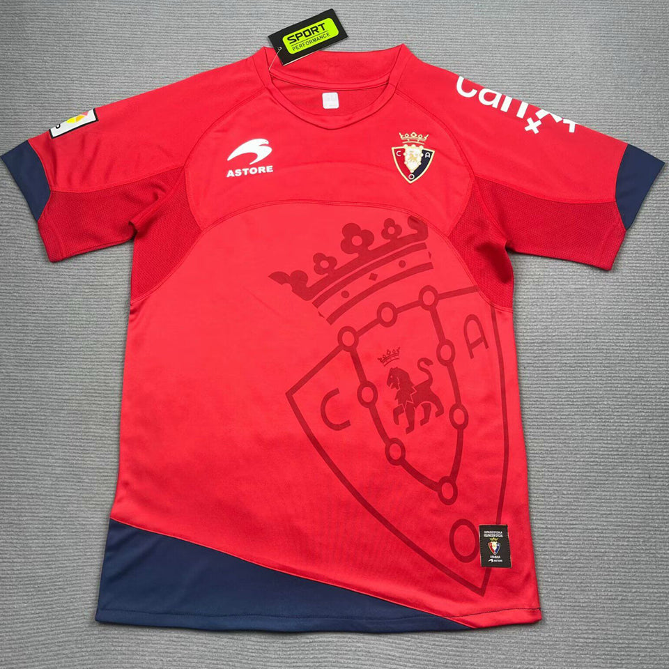 jersey 2010/12 osasuna local manga corta versión fan retro